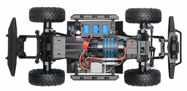 22594 Dirt Climbing PickUp Race Crawler 4WD 1:10 RTR blau